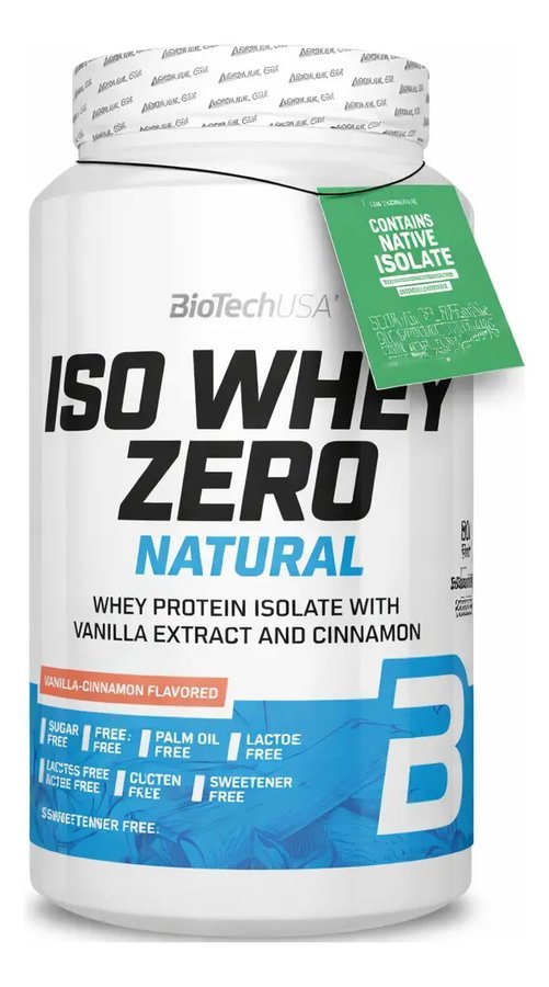 Proteína whey BioTechUSA Iso Whey Zero 908 g