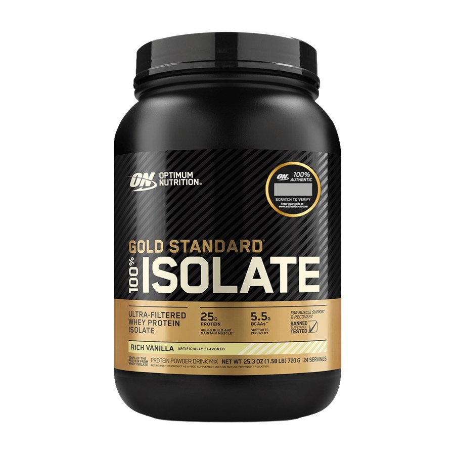 Proteína whey Optimum Nutrition Gold Standard 100 % Isolate 717 g