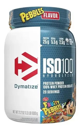 Dymatize ISO 100 Hydrolyzed 600 g · Fruity Pebbles